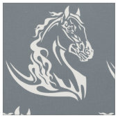 Pferdekopf Stoff (Nahaufnahme)