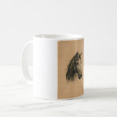 Pferdekopf (von Heywood Hardy) Kaffeetasse (Vorderseite Links)