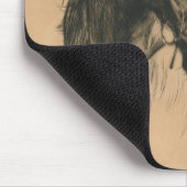 Pferdekopf (von Heywood Hardy) Mousepad (Ecke)