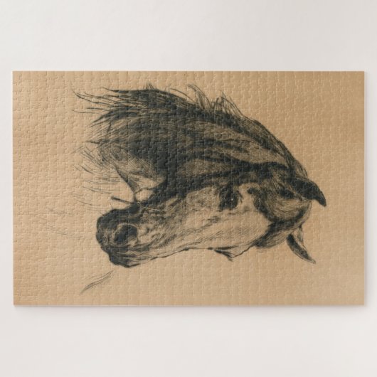 Pferdekopf (von Heywood Hardy) Puzzle (Horizontal)