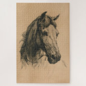 Pferdekopf (von Heywood Hardy) Puzzle (Vertikal)