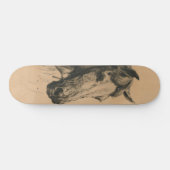 Pferdekopf (von Heywood Hardy) Skateboard (Horizontal)