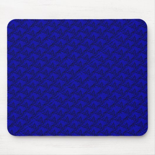 Pferdeköpfe in blauem Artdeco Mousepad (Vorne)