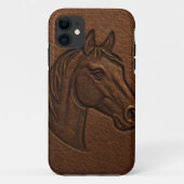 Pferdekopfgehäuse Phone Case (Rückseite)