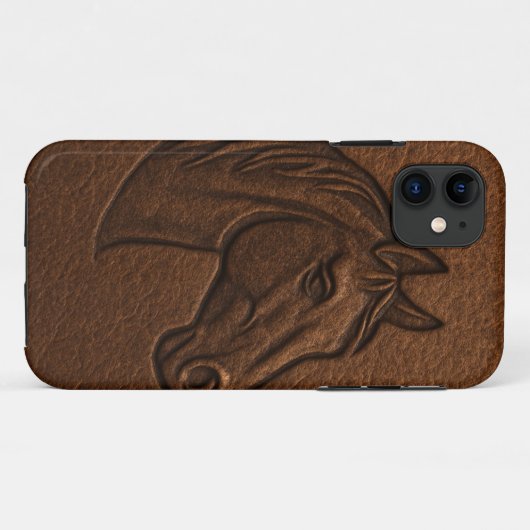 Pferdekopfgehäuse Phone Case (Rückseite (Horizontal))