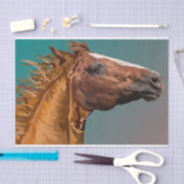 Pferdekopfpapier Seidenpapier (Handwerk)