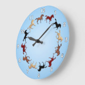 Pferdekreis 'rund um die Uhr (Winkel)