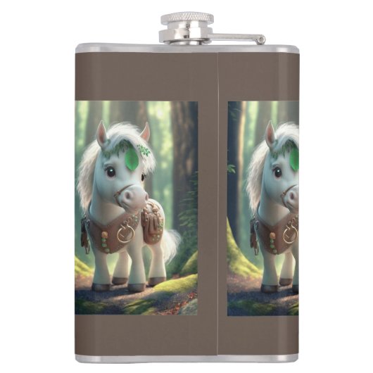 Pferdekrug Flachmann (Rückseite)