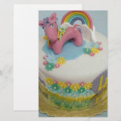 Pferdekuchen 1 briefpapier (Vorne/Hinten)