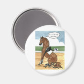 Pferdekunst auf der BIT jetzt was Magnet (Vorderseite/Rückseite)