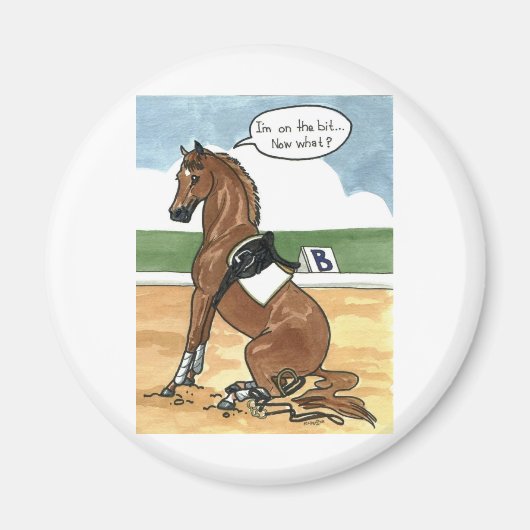 Pferdekunst auf der BIT jetzt was Magnet (Vorne)