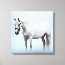 Pferdekunst auf Leinwand: hochwertige Giclee