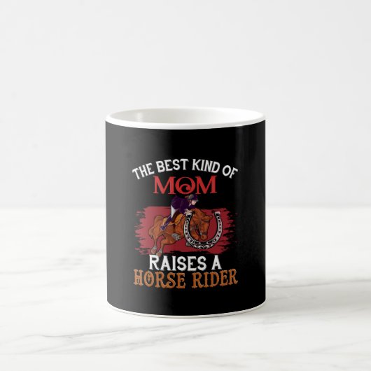 Pferdekunst die beste Mama Kaffeetasse (Mittel)