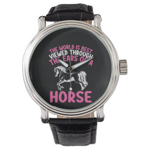 Pferdekunst die Welt am besten gesehen, obwohl Armbanduhr
