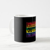 Pferdekunst direkt über den Pferden Kaffeetasse (Vorderseite Links)