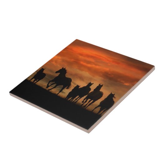 Pferdekunst Fliese (Seite)