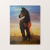 Pferdekunst Puzzle (Vertikal)