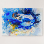 Pferdekunst Puzzle (Horizontal)