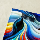 Pferdekunst Strandtuch (Beispiel)