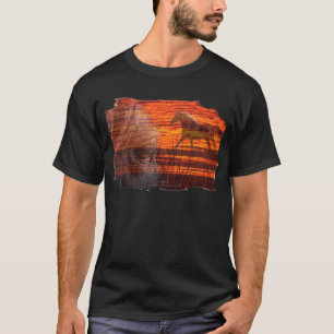 Pferdekunst: Verheerendes Feuer T-Shirt