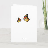 Pferdekunst zeichnend Grußkarte Karte (Rückseite)