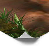 Pferdekunstposter Poster (Ecke)