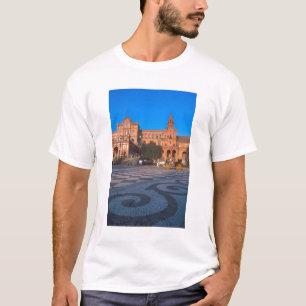 Pferdekutsche auf der Plaza de Espana in T-Shirt
