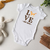 Pferdekutsche Babygeschenke personalisierter Name Baby Strampler
