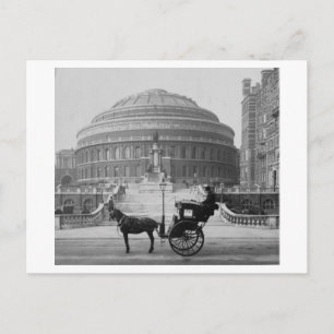 Pferdekutsche bei Albert Hall London 1904, England Postkarte
