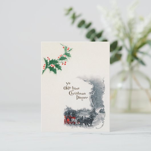 Pferdekutsche von Weihnachten (Stehend Vorderseite)