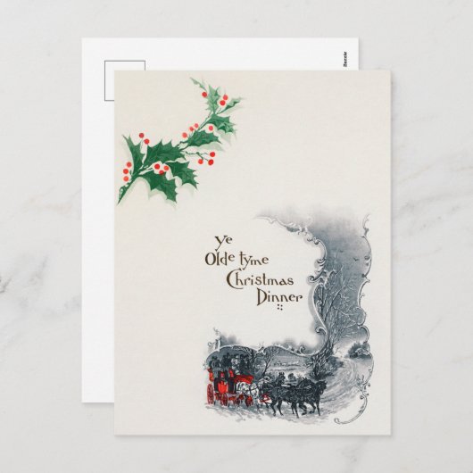 Pferdekutsche von Weihnachten (Vorne/Hinten)