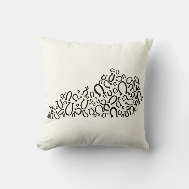 Pferdeland-Wurfskissen Kissen (Vorderseite)