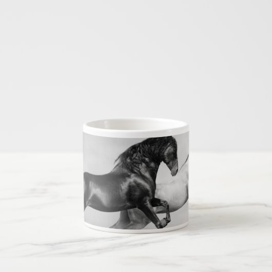 Pferdelauf Espressotasse (Vorderseite)