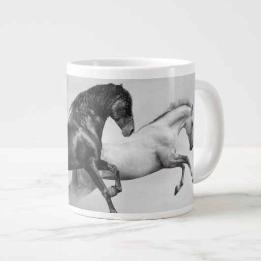 Pferdelauf Jumbo-Tasse (Vorderseite Rechts)