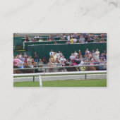 Pferdelaufende Bahnen Visitenkarte (Rückseite)