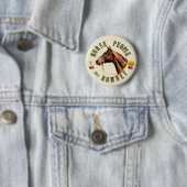 Pferdeleute für Romney Button (Beispiel)