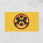 PFERDELiebe-TANZ Geschäfts-Karten Visitenkarte (Rückseite)