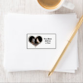 Pferdeliebhaber Adressaufkleber (Insitu)