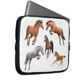 Pferdeliebhaber-Elektronik-Tasche Laptopschutzhülle (Vorne Rechts)