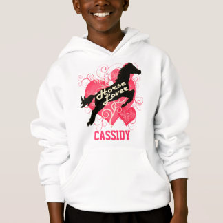 Pferdeliebhaber personalisierter Cassidy Hoodie