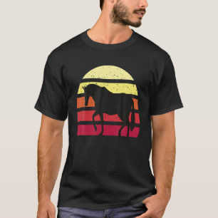 Pferdeliebhaber Reiten Reitsport Retro Vint T-Shirt