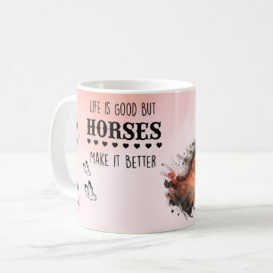 Pferdeliebhaber, Reitergeschenk, Pferdereiten Graf Kaffeetasse