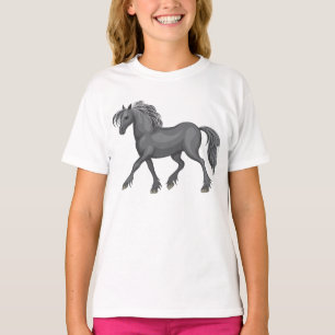 Pferdeliebhaber Reitsport Cowgirl Pferd Land Farm T-Shirt