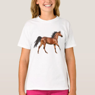 Pferdeliebhaber Reitsport Cowgirl Pferd Landmädche T-Shirt