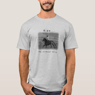 Pferdeliebhaber-Sport-T-Shirt T-Shirt