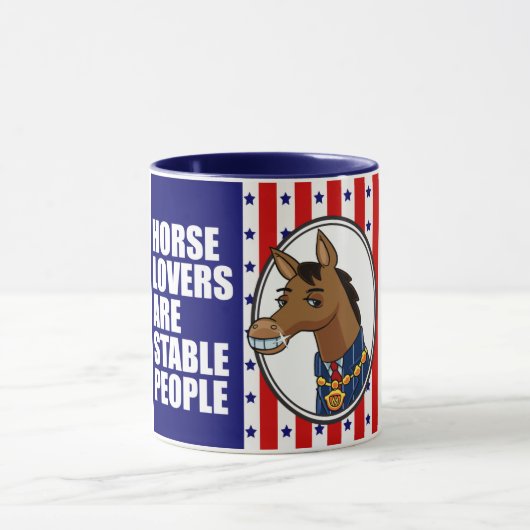 Pferdeliebhaber-Tasse Tasse (Zentrum)