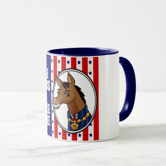 Pferdeliebhaber-Tasse Tasse (VorderseiteRechts)