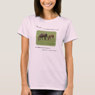 Pferdeliebhaberscripture-T-Shirt T-Shirt