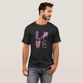 Pferdemädchen Voltigieren 11 T-Shirt (Vorne ganz)