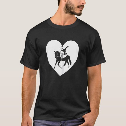 Pferdemädchen Voltigieren  20 T-Shirt (Vorderseite)